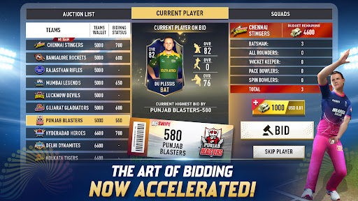 Real Cricket™ Swipe - Tangkapan Layar 2