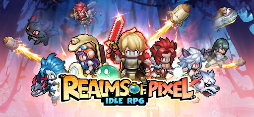 Realms of Pixel: Idle RPG - Tangkapan Layar 2