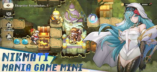 Realms of Pixel: Idle RPG - Tangkapan Layar 6