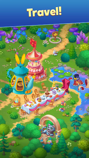 Road Trip: Royal merge games - Tangkapan Layar 6
