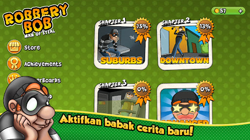 Robbery Bob - King of Sneak - Tangkapan Layar 2
