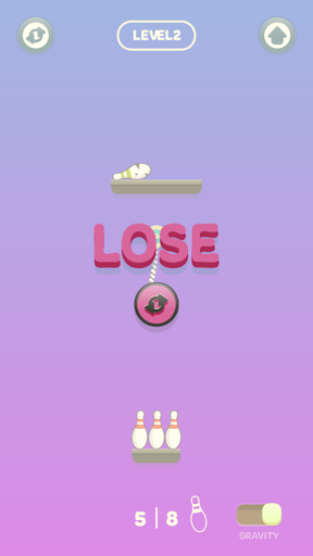 Rope Bowling 2 - Tangkapan Layar 8
