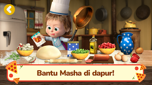 Rumah Pizza Masha and the Bear - Tangkapan Layar 2