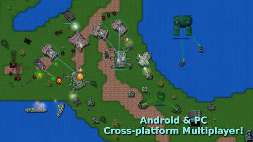 Rusted Warfare - RTS Strategy - Tangkapan Layar 3
