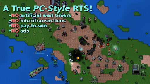 Rusted Warfare - RTS Strategy - Tangkapan Layar 8