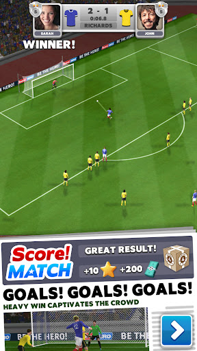 Score! Match - PvP Football - Tangkapan Layar 1