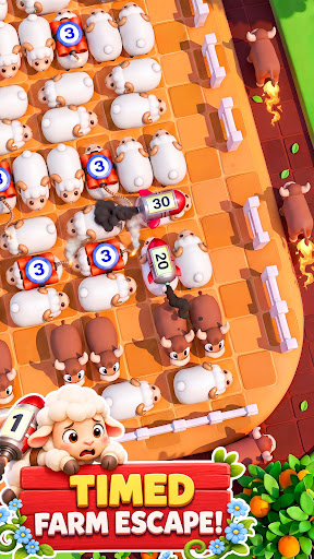 Sheep Dash: Sheep Away - Tangkapan Layar 1