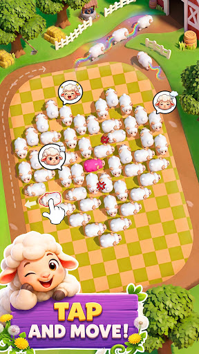 Sheep Dash: Sheep Away - Tangkapan Layar 3