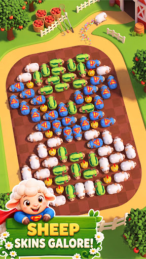 Sheep Dash: Sheep Away - Tangkapan Layar 7