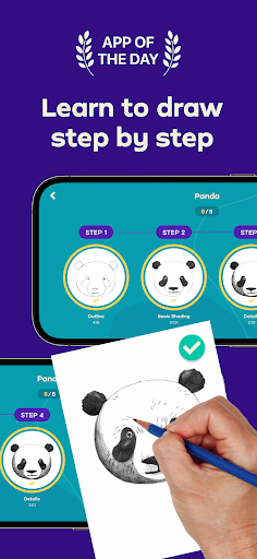 Simply Draw: Learn to Draw - Tangkapan Layar 1