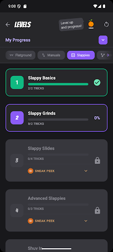 Sketchy - Skateboard Companion - Tangkapan Layar 2