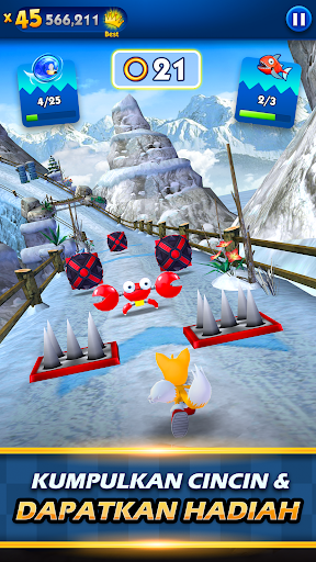 Sonic Dash Run - Tangkapan Layar 4