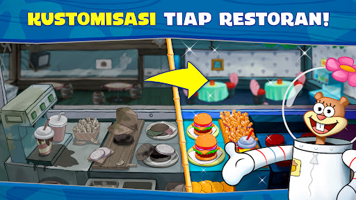 SpongeBob: Memasak Burger - Tangkapan Layar 5