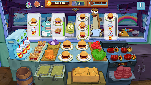 SpongeBob: Memasak Burger - Tangkapan Layar 8