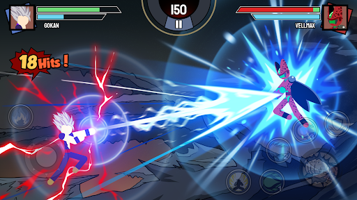 Stickman Warriors - Tangkapan Layar 3