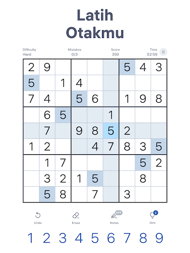 Sudoku.com - sudoku klasik - Tangkapan Layar 8