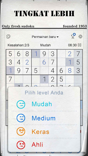 Sudoku - Teka-Teki Sudoku - Tangkapan Layar 3