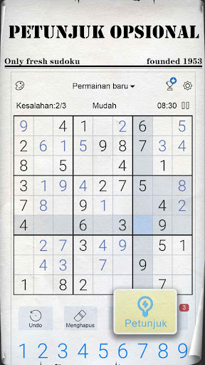 Sudoku - Teka-Teki Sudoku - Tangkapan Layar 6