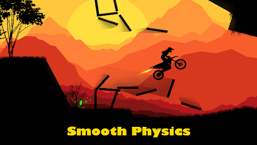 Sunset Bike Racer - Motocross - Tangkapan Layar 3