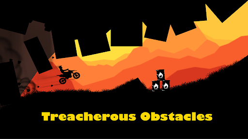 Sunset Bike Racer - Motocross - Tangkapan Layar 4