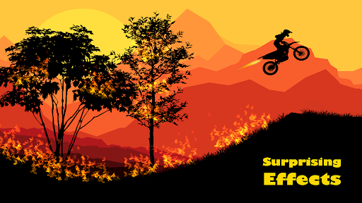 Sunset Bike Racer - Motocross - Tangkapan Layar 5