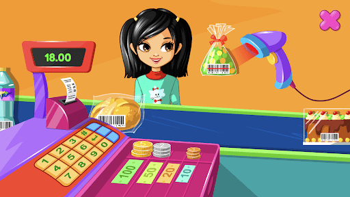 Supermarket Game - Tangkapan Layar 1