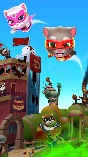 Talking Tom Hero Dash - Tangkapan Layar 5