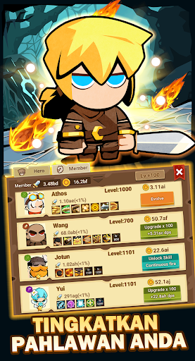 Tap Dungeon Hero-Idle RPG Game - Tangkapan Layar 4