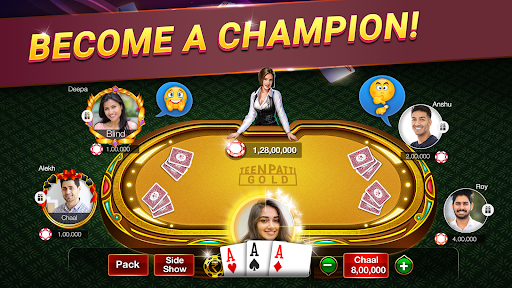 Teen Patti Gold -3 Patti Rummy - Tangkapan Layar 1