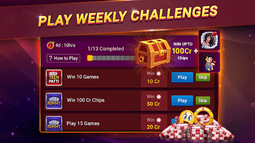 Teen Patti Gold -3 Patti Rummy - Tangkapan Layar 7
