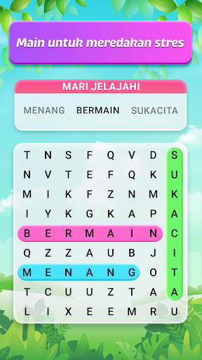 Teka-teki Pencarian Kata - Tangkapan Layar 1