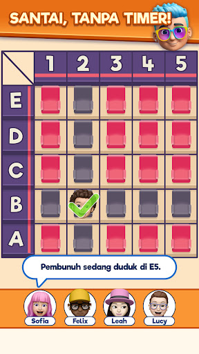 That's My Seat - Logic Puzzle - Tangkapan Layar 2
