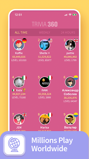 TRIVIA 360: Quiz Game - Tangkapan Layar 4