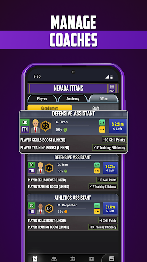 ULT College Basketball Coach - Tangkapan Layar 4