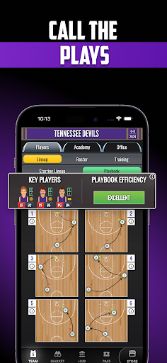 ULT College Basketball Coach - Tangkapan Layar 8