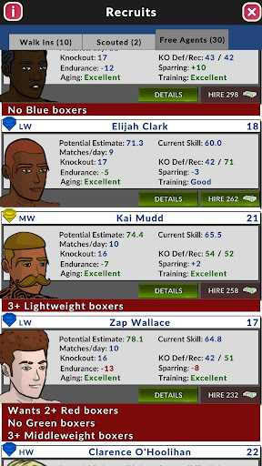 Ultimate Boxing Manager - Tangkapan Layar 3