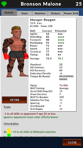 Ultimate Boxing Manager - Tangkapan Layar 4