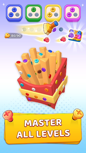 Unscrew Frenzy 3D - Tangkapan Layar 5