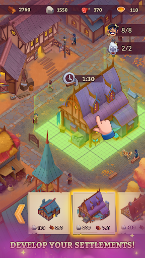 Vampire Legacy. City Builder - Tangkapan Layar 1
