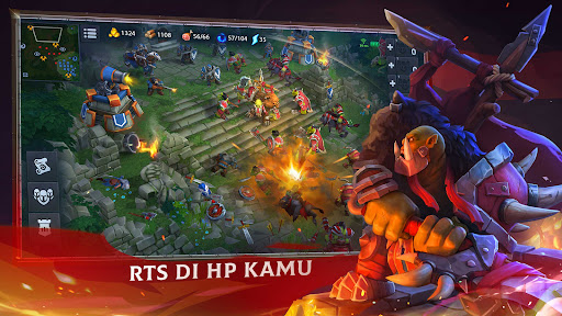 War Legends: Game Strategi RTS - Tangkapan Layar 1
