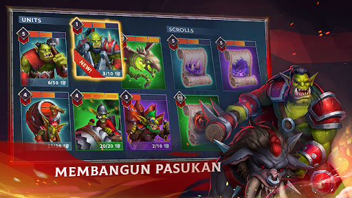 War Legends: Game Strategi RTS - Tangkapan Layar 5