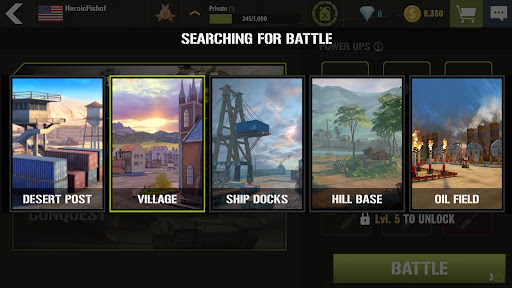 War Machines：Tanks Battle Game - Tangkapan Layar 5