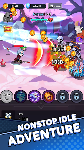 Warrior of Light: Idle RPG - Tangkapan Layar 5