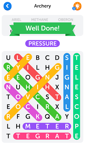 Word Search - Tangkapan Layar 1