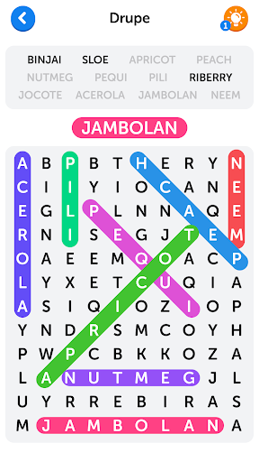 Word Search - Tangkapan Layar 2