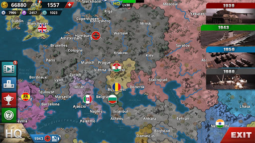 World Conqueror 4-WW2 Strategy - Tangkapan Layar 2