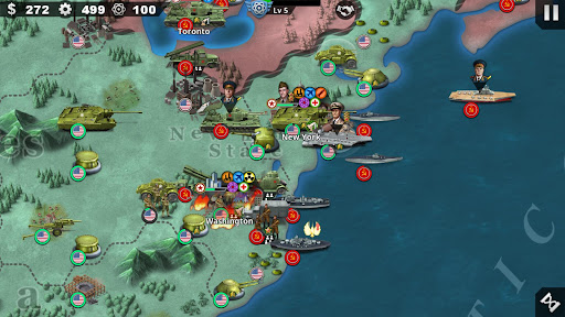 World Conqueror 4-WW2 Strategy - Tangkapan Layar 4