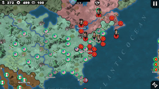 World Conqueror 4-WW2 Strategy - Tangkapan Layar 8
