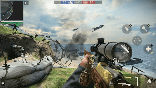 World War Heroes — Game perang - Tangkapan Layar 4