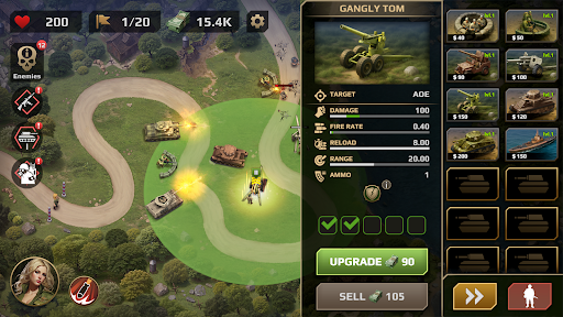 WWII Defense: Strategi RTS - Tangkapan Layar 8